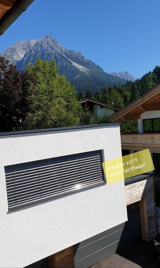 Casa Vierthaler Apartment Scheffau am Wilden Kaiser Bagian luar foto